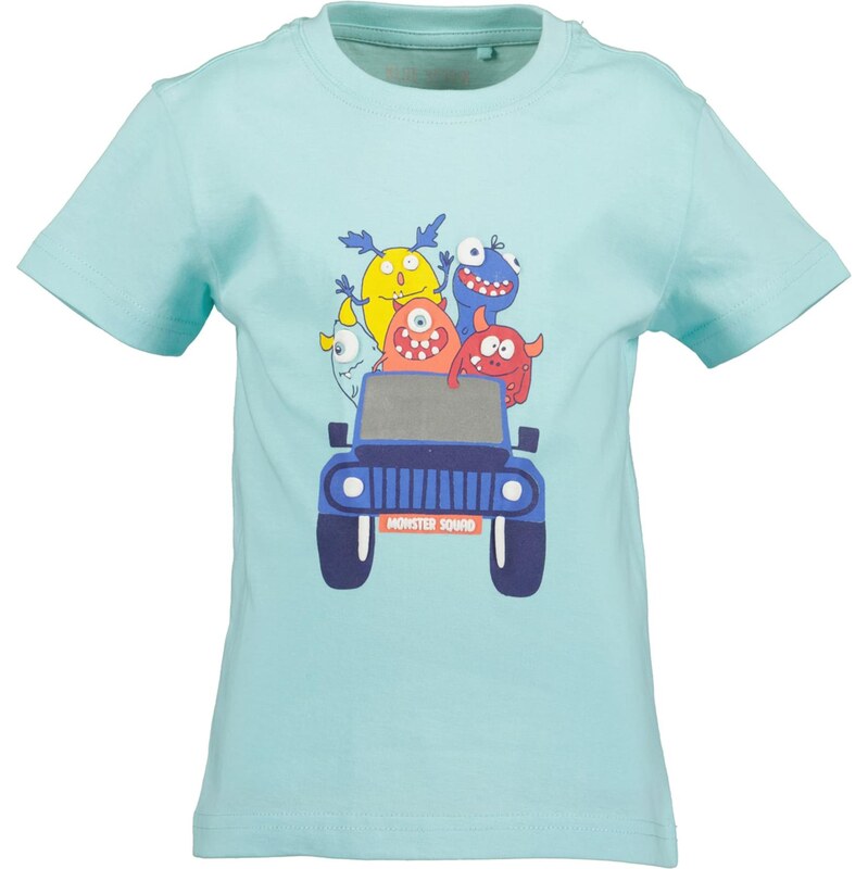 BLUE SEVEN Tričko modrá / žlutá / šedá / mátová 113035059