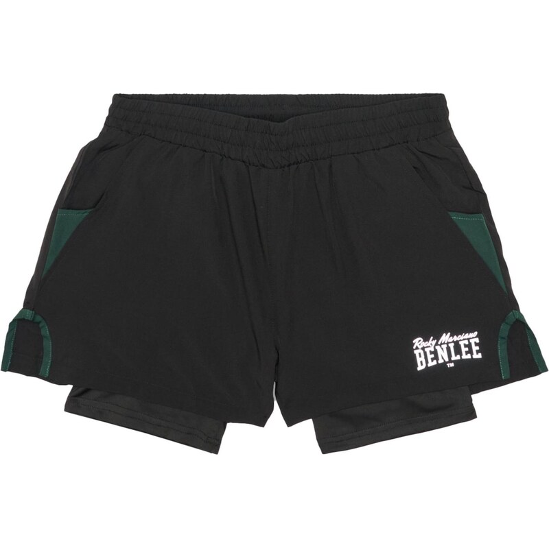 Benlee Sportovní kalhoty Knapton zelená / černá / bílá