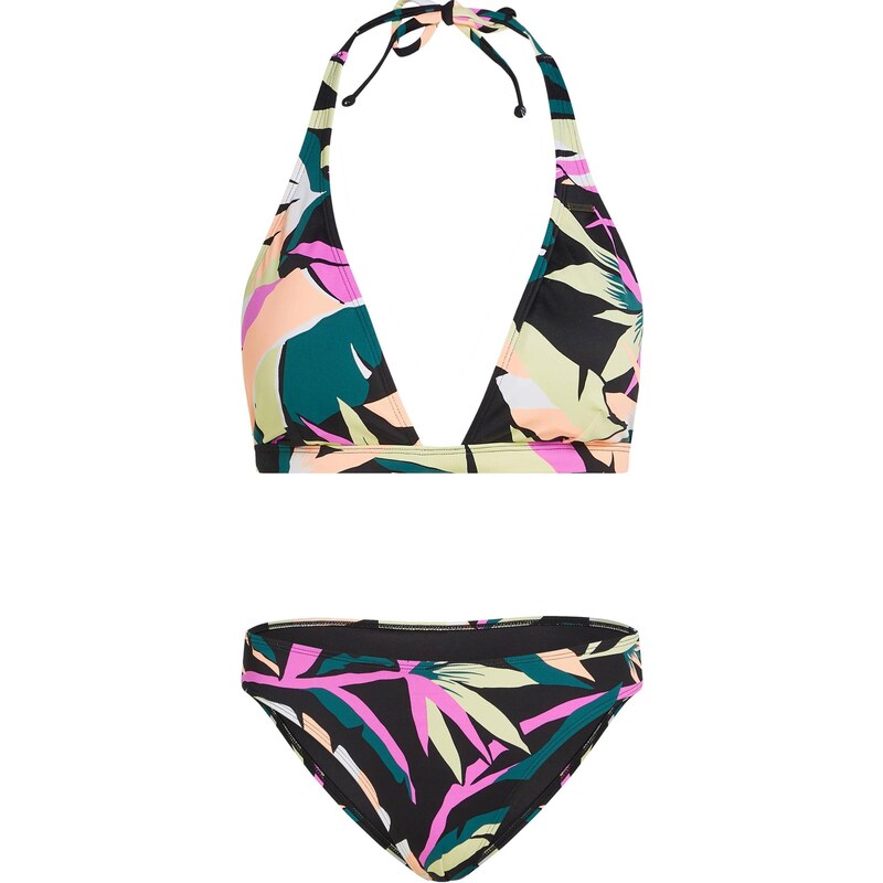 ONEILL Bikiny Essentials Marga Cruz azurová modrá / svítivě růžová / 113035151