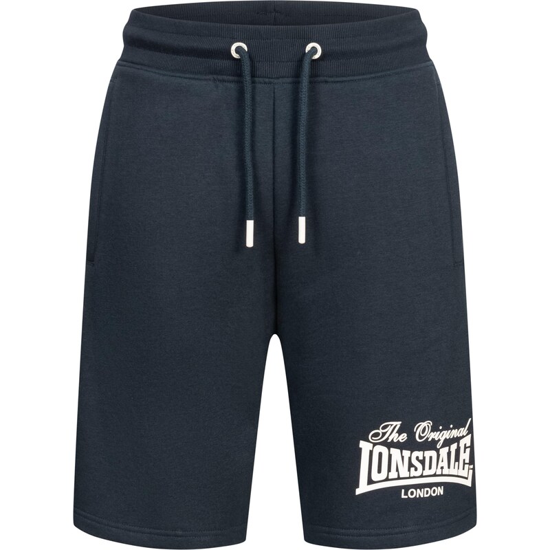 LONSDALE Funkční kalhoty HULTON světle béžová / tmavě modrá