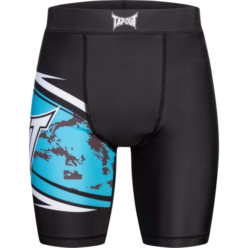 Tapout Funkční kalhoty Rendall modrá / černá / bílá
