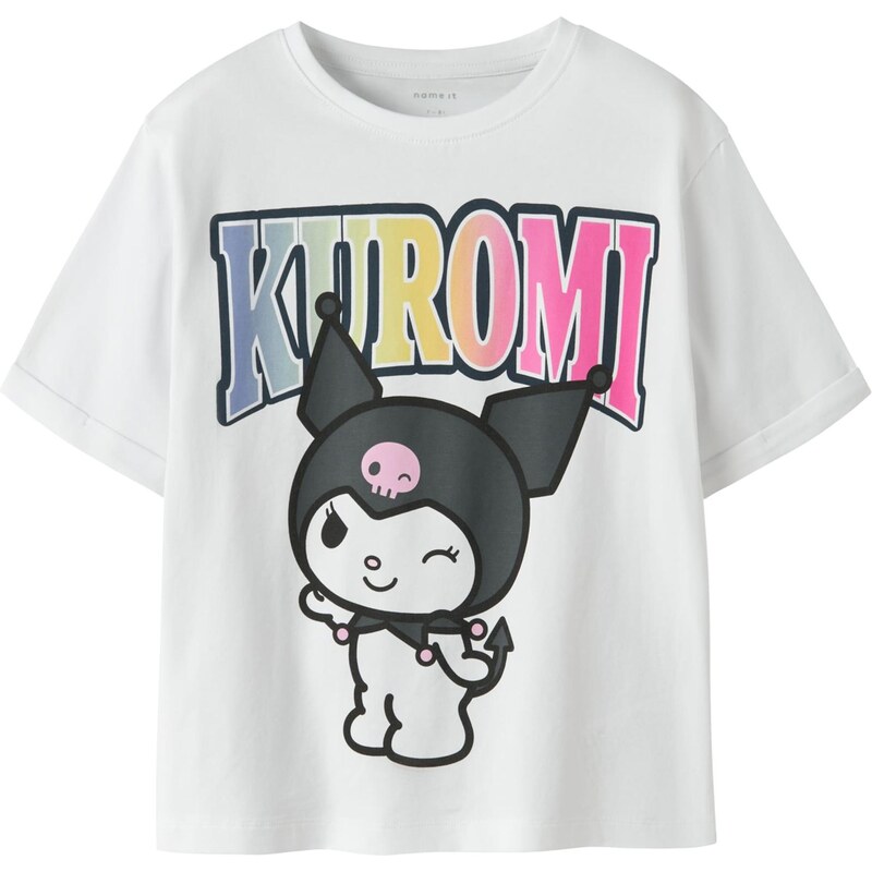 NAME IT Tričko NKFFORMA HELLOK světle žlutá / světle růžová /