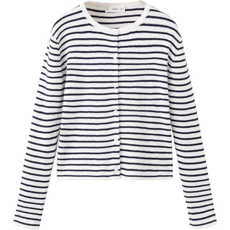 MANGO KIDS Kardigan LEA indigo / offwhite