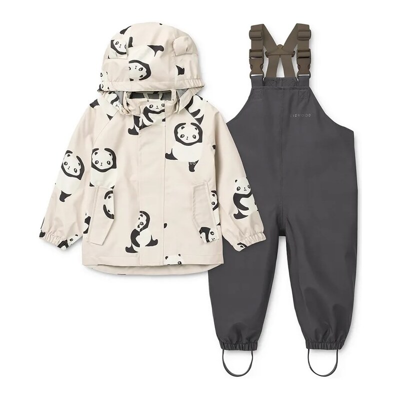Dětská bunda a kalhoty Liewood Manu Rainwear Set 113083142