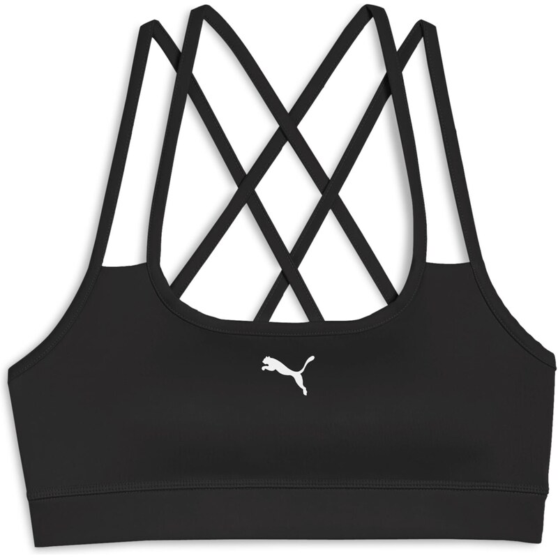 PUMA Sportovní podprsenka Move černá / bílá