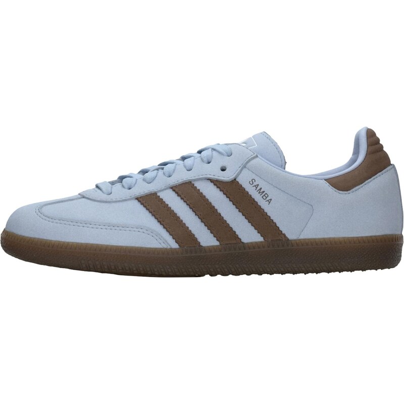 ADIDAS ORIGINALS Tenisky SAMBA světlemodrá / tmavě hnědá