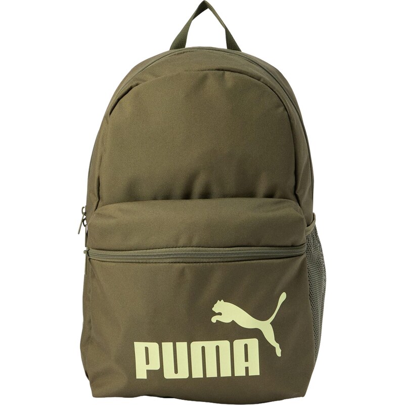 PUMA Batoh Phase olivová / pastelově zelená 113035359