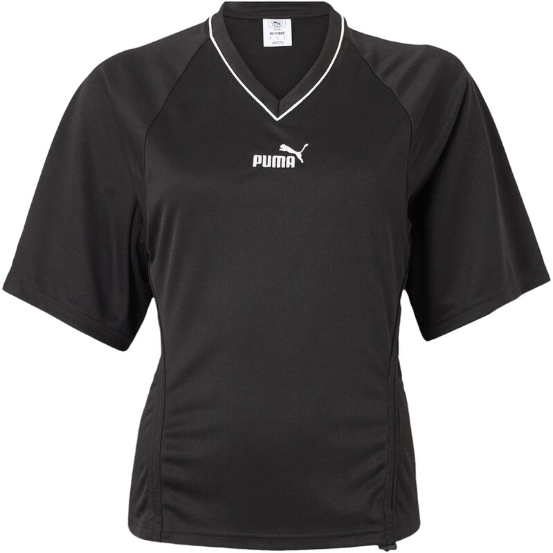 PUMA Tričko FUTURE.ARCHIVE černá / bílá