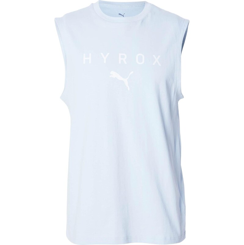 PUMA Funkční tričko PUMA x HYROX pastelová modrá / bílá