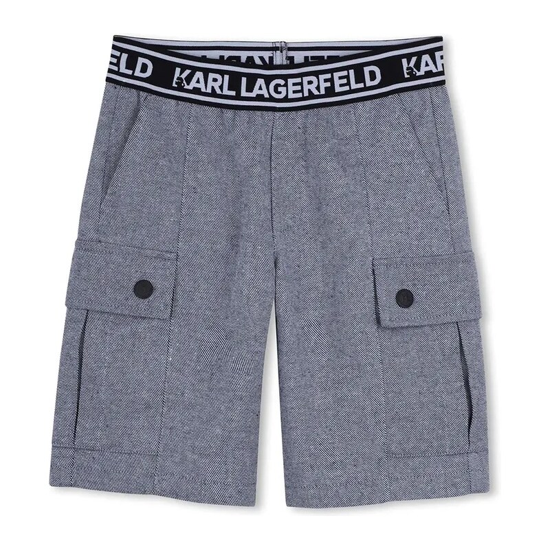 Karl Lagerfeld Dětské bavlněné šortky Karl Lagerfeld