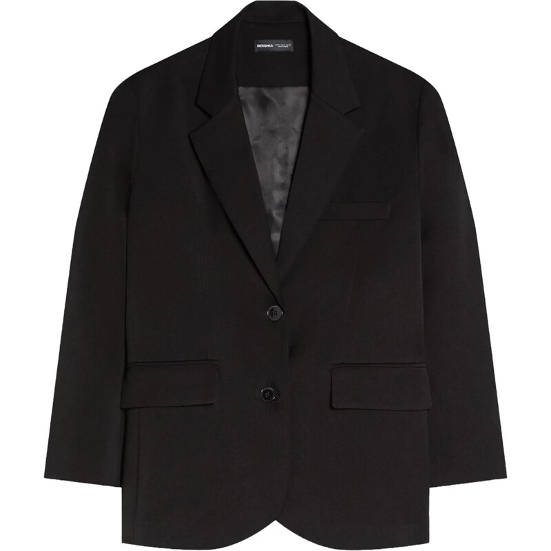 Bershka Blejzr černá 113035622