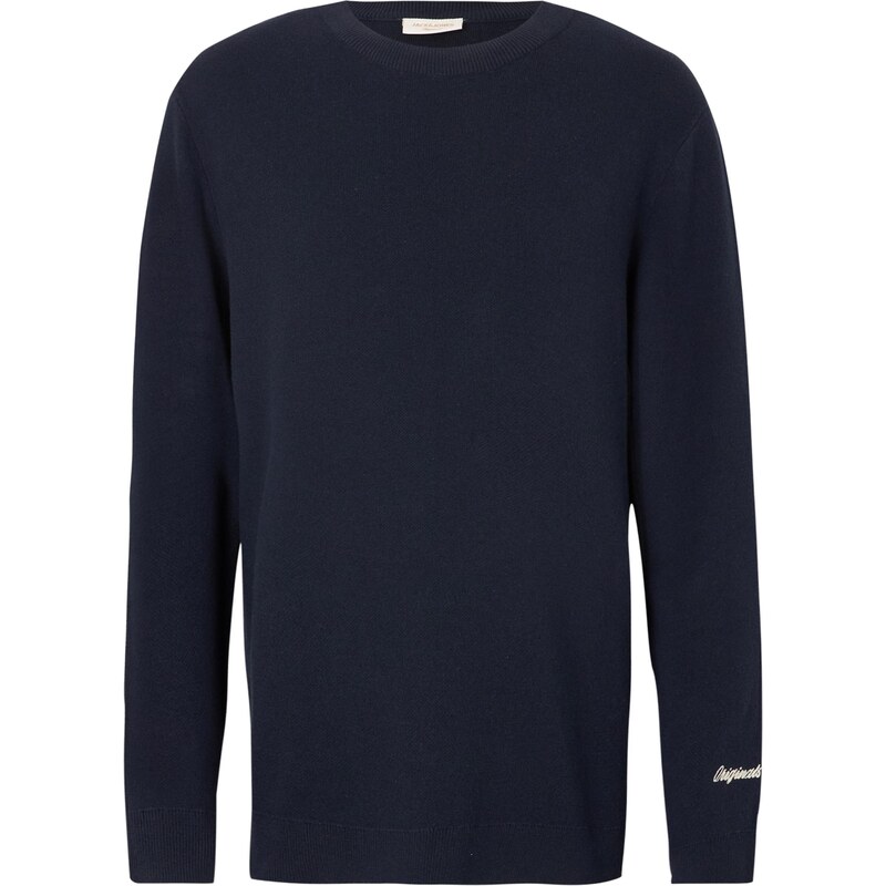 JACK & JONES Svetr JORNORREBRO noční modrá