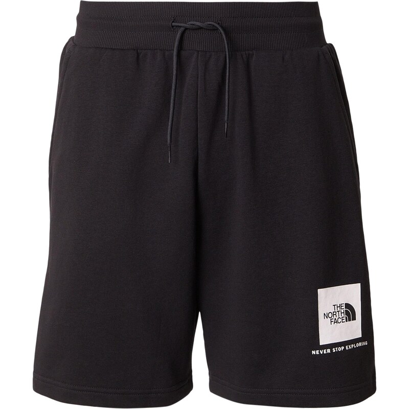 THE NORTH FACE Kalhoty BOX NSE LIGHT černá / bílá