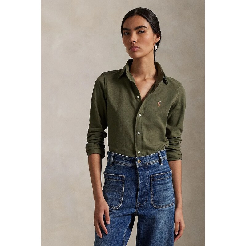Polo Ralph Lauren oxfordská košile dámská bavlněná 102968670