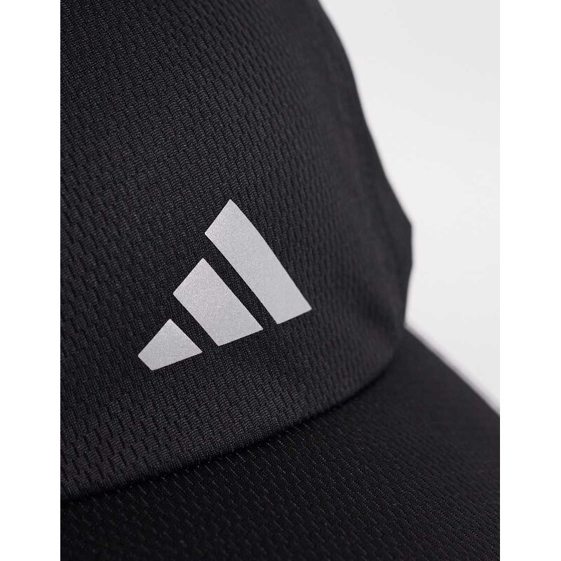 adidas performance adidas Running cap in black and silver