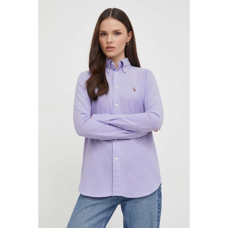 Polo Ralph Lauren oxfordská košile dámská bavlněná 98979461