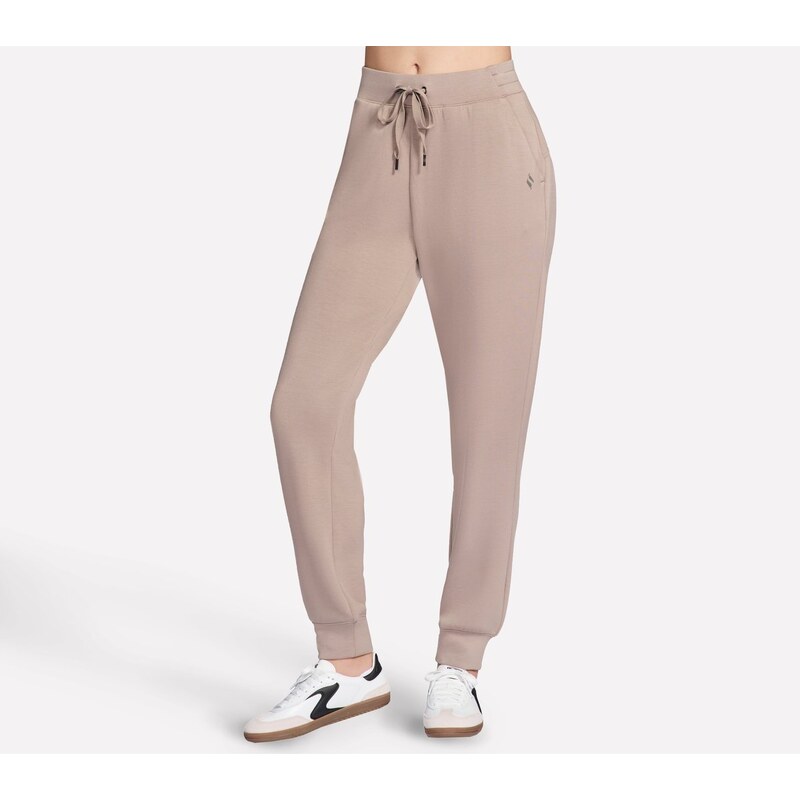 Skechers Ženy Cozy Luxe Jogger v Sedohnedá/Hnedý, Velikost Velký 110795506