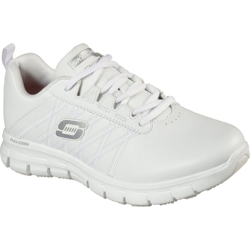 Skechers Ženy Work Relaxed Fit: Sure Track - Erath Shoes v Bílý,