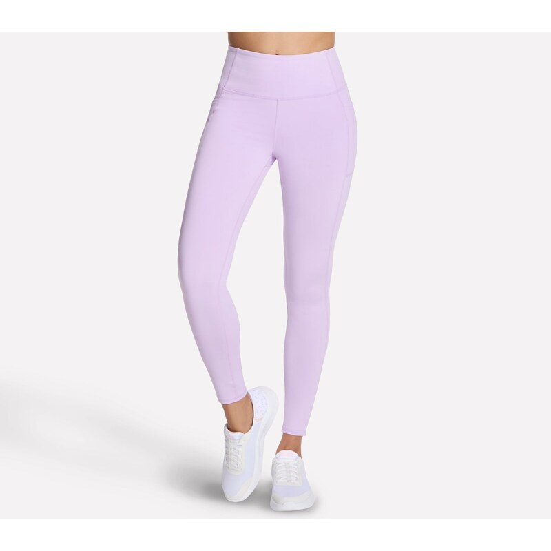 Skechers Ženy GO WALK High Waisted legíny v Bílý/Stříbrná,