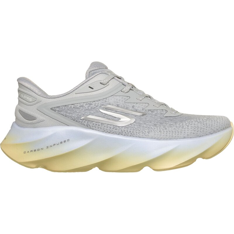 Skechers Ženy Slip-ins: Aero Burst Shoes v Světle Šedá/Modrý,