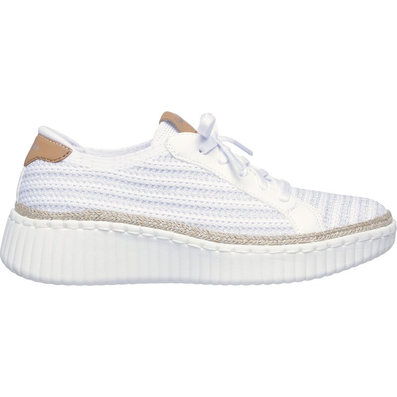 Skechers Ženy Wilshire Blvd - Passion Play Shoes v Bílý/Stříbrná