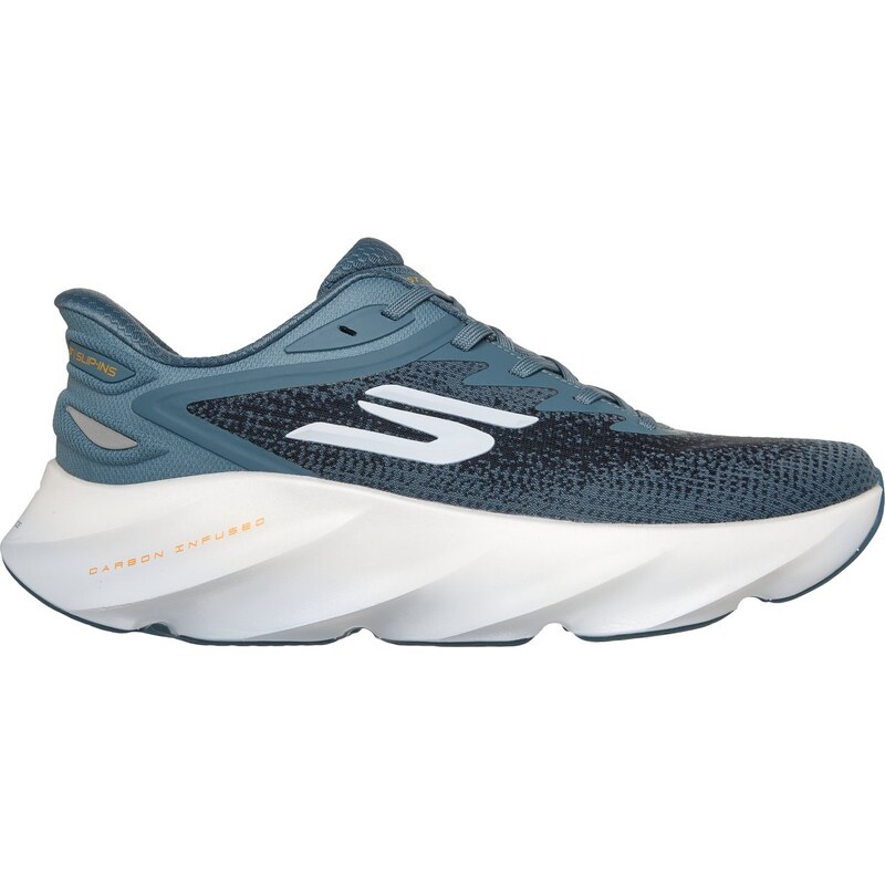 Skechers Muži Slip-ins: Aero Burst Shoes v Sedá Modrá, Velikost