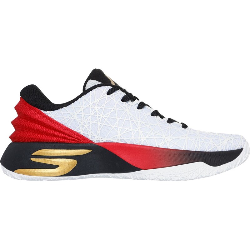 Skechers Muži SKX JE1 Shoes v Bílá/Cerná/Cervená, Velikost 39.5,