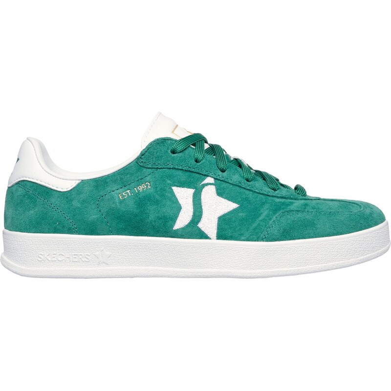 Skechers Ženy Academy - Court Charm Shoes v Zelený, Velikost 35