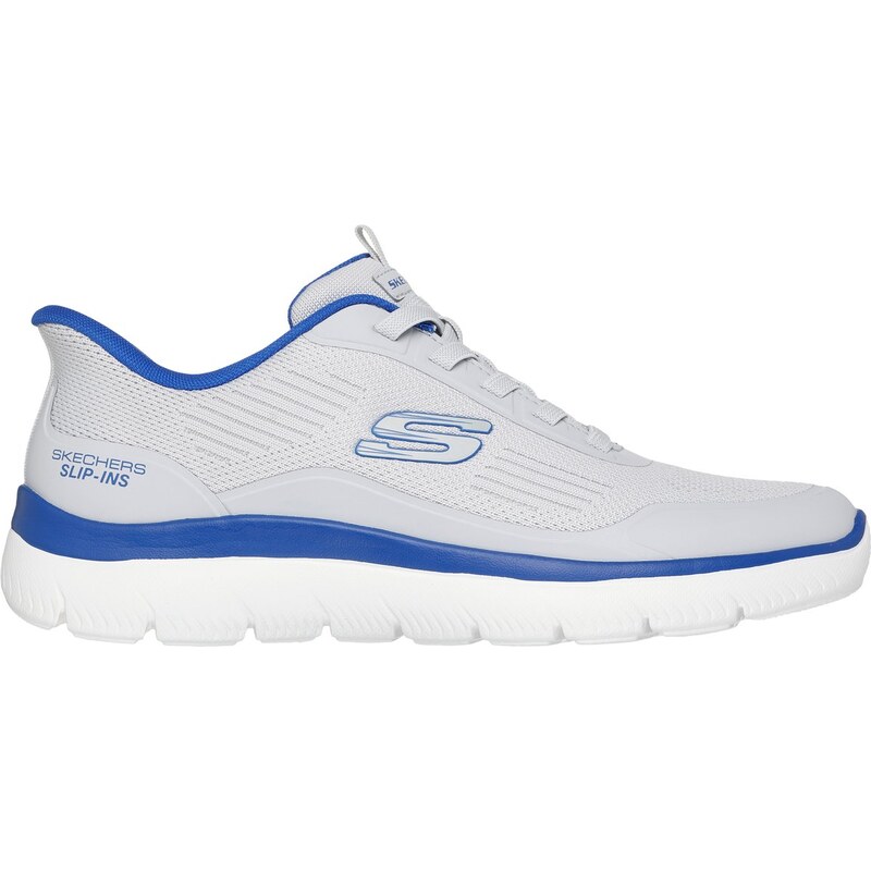Skechers Muži Slip-ins: Summits - Leyter Shoes v Šedá/Modrý,
