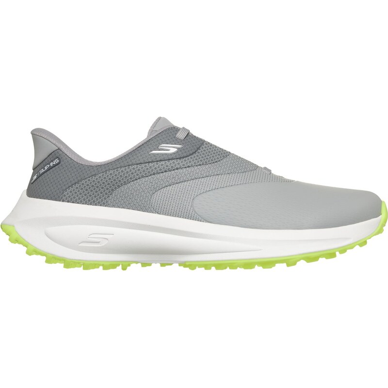 Skechers Muži Slip-ins Golf Waterproof: Flow SI Shoes v Šedá,