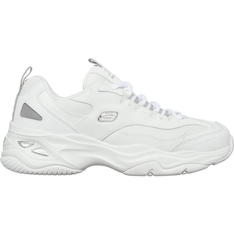 Skechers Ženy DLites 4.0 - Fresh Diva Shoes v Bílý/Šedá,