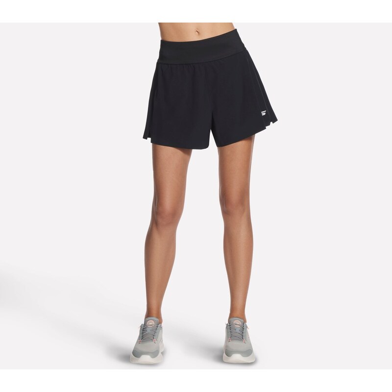 Skechers Ženy Tempo 4 Inch Run Short v Černá, Velikost XS