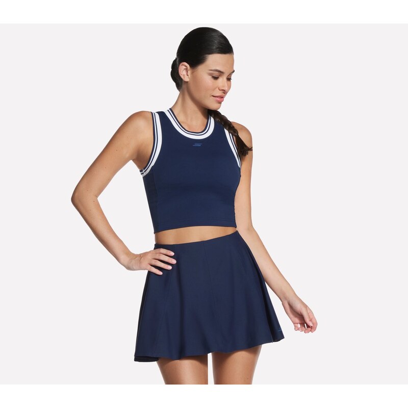 Skechers Ženy Court Tank v Tmave Modrá, Velikost XS