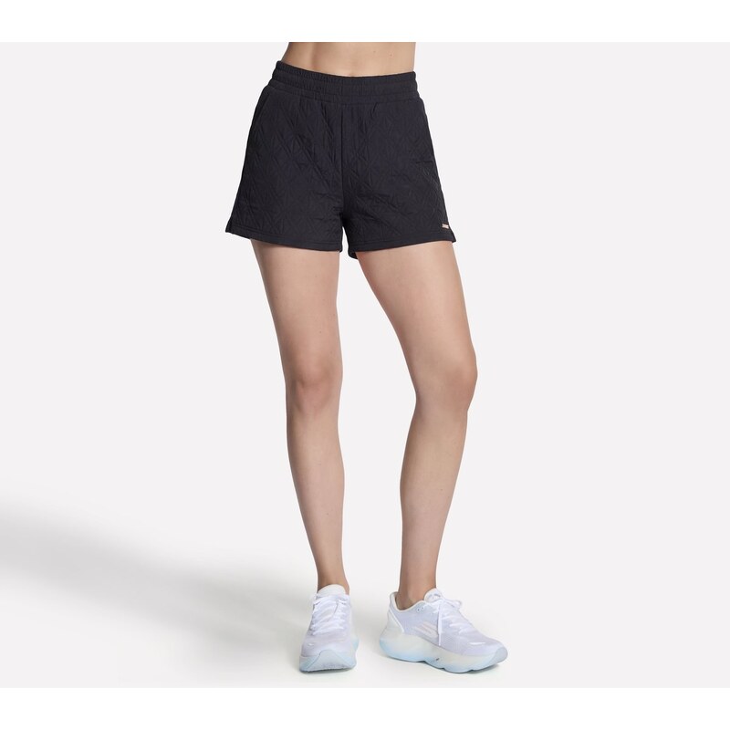 Skechers Ženy GO WALK Cozy Fit Diamond 4 Inch Short v Černá,