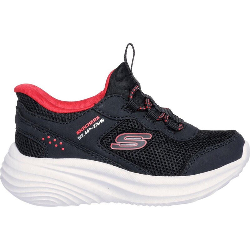 Skechers Chlapci Slip-ins: Bounder Pro Shoes v Černá, Velikost