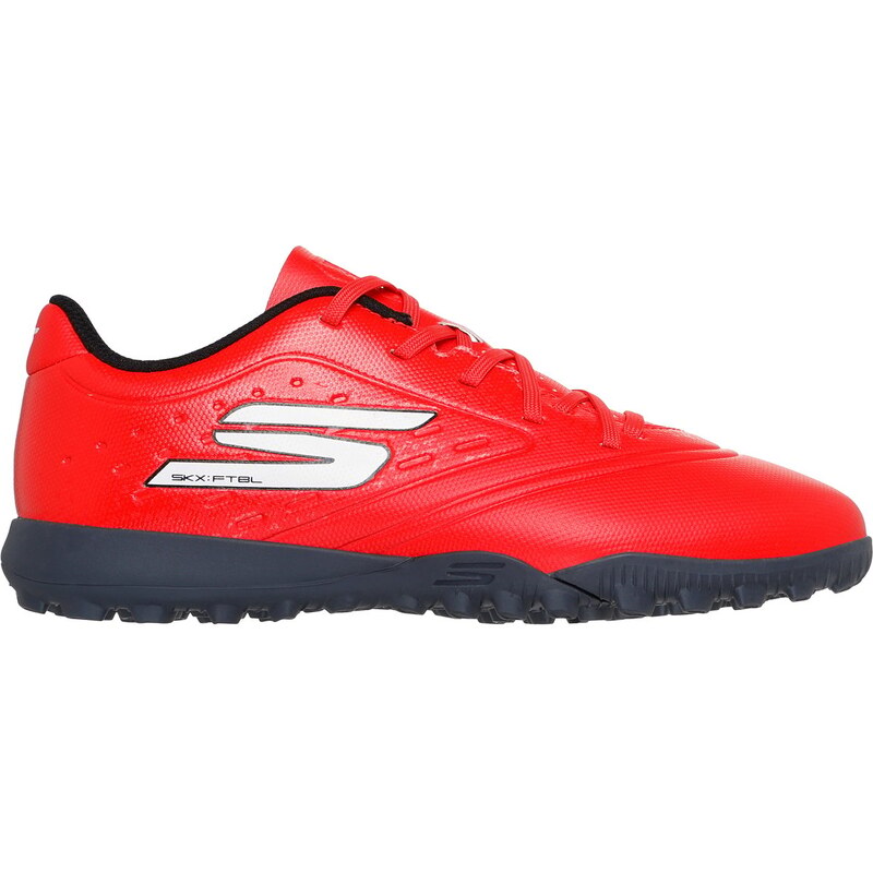 Skechers Razor 1.5 Jr Youth TF Shoes v Červené/Černá, Velikost