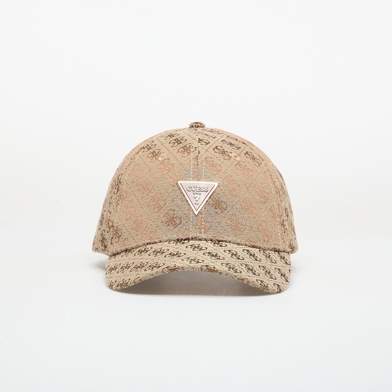 Kšiltovka GUESS Katya Baseball Cap Latte Logo Universal