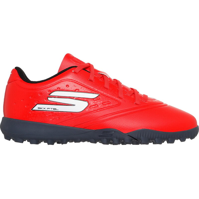 Skechers Razor 1.5 Jr Td TF Shoes v Červené/Černá, Velikost 26.5