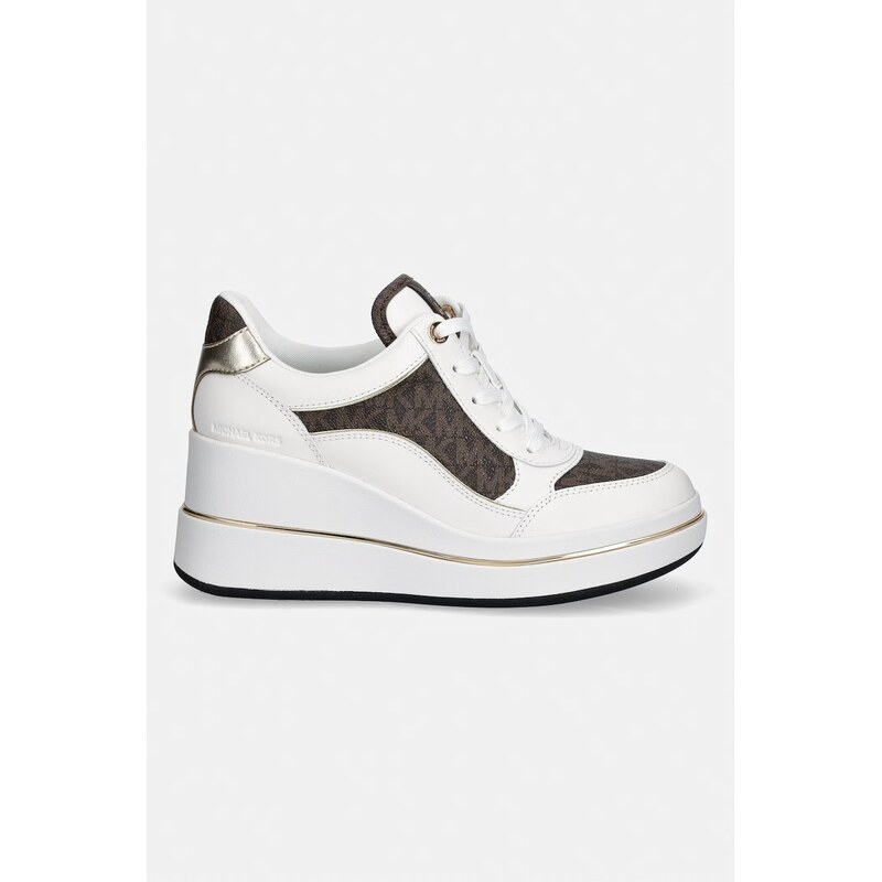 Tenisky MICHAEL Michael Kors Emmy Wedge Trainer