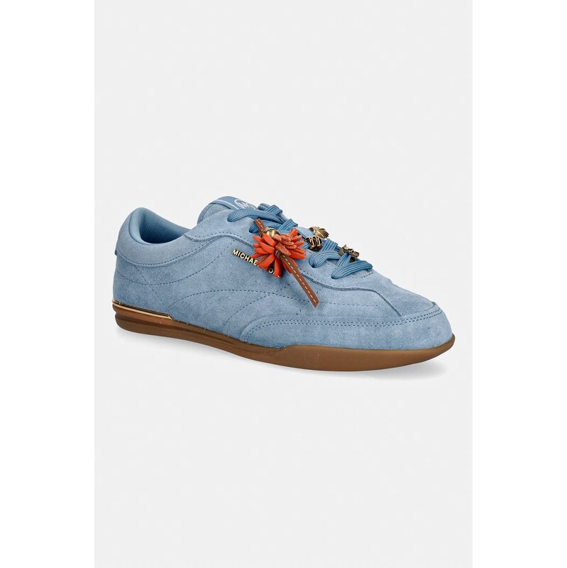 Semišové tenisky MICHAEL Michael Kors Nolan Lace Up