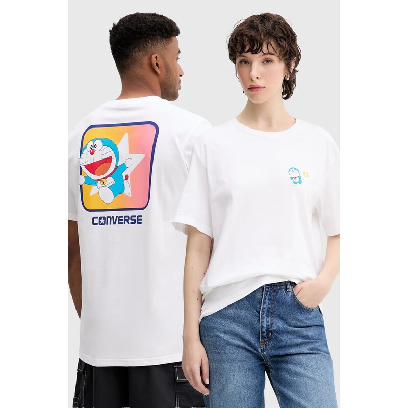 Bavlněné tričko Converse X DORAEMON GRAPHIC