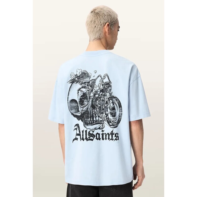 AllSaints Bavlněné tričko AllSaints PANHEAD