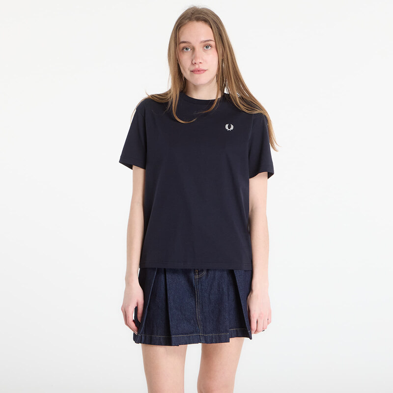 Tričko FRED PERRY Crew Neck T-Shirt Navy 36