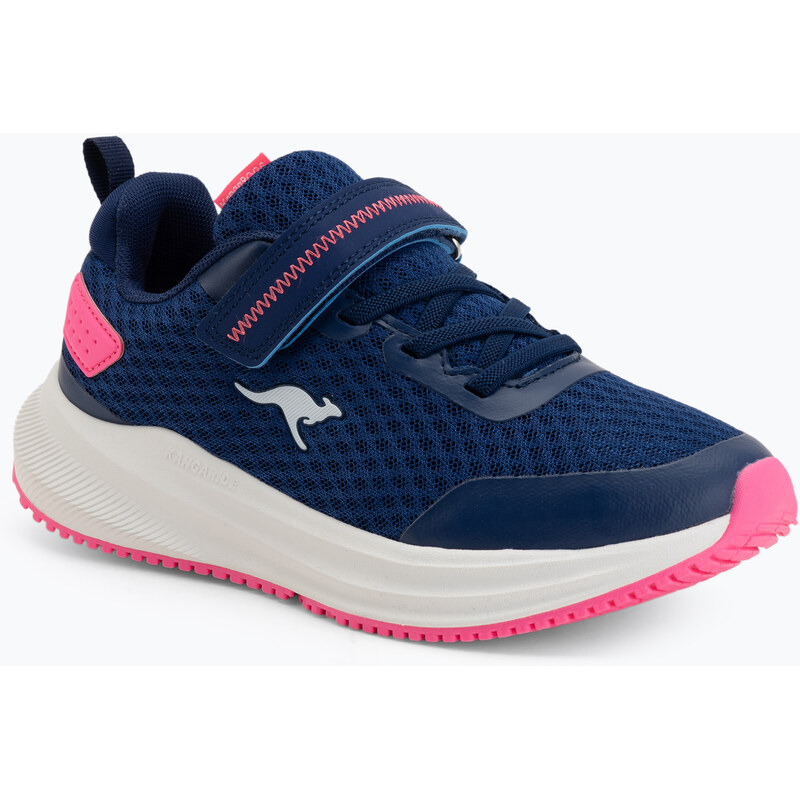 Dětské boty KangaROOS K-RDK Fam EV bellewether blue/neon pink