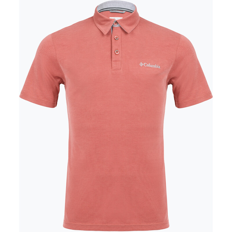 Pánské tričko Columbia Nelson Point Polo washed red