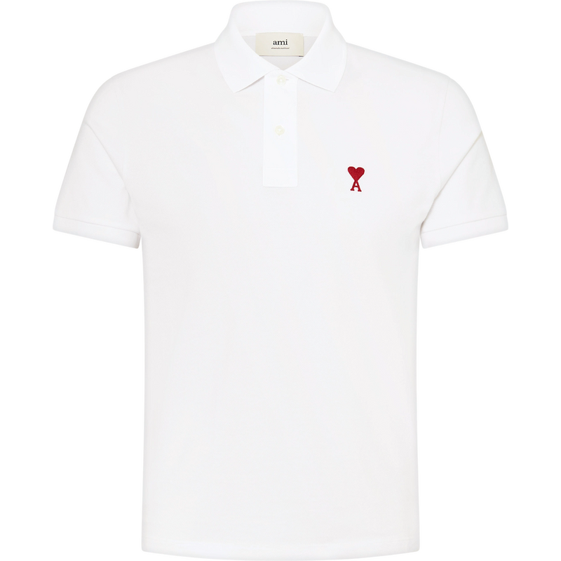 AMI PARIS Coeur White polo tričko