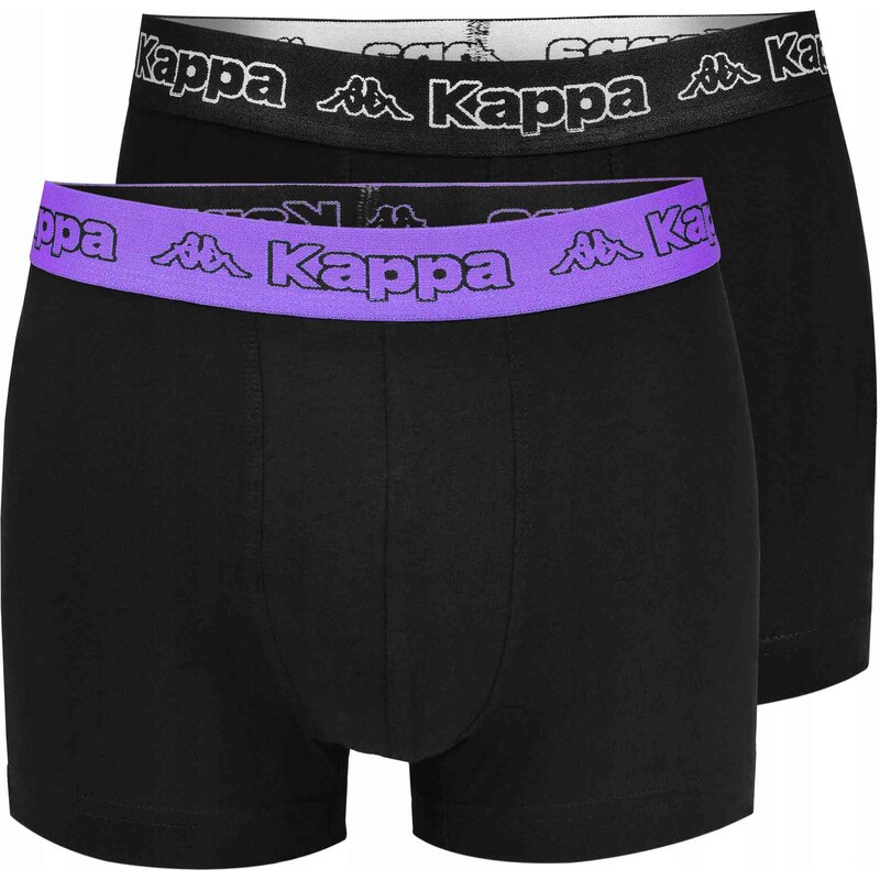 Kappa Boxers pánské boxerky 2-pack, černá L