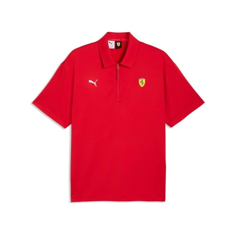 Puma FERRARI CLOUDSPUN POLO Pánské polo triko
