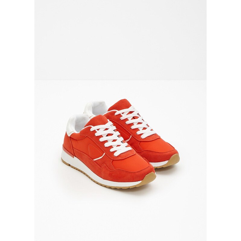 bonprix Tenisky v retro stylu červená Žena 113067345