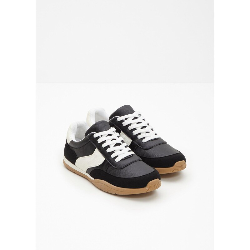bonprix Tenisky v retro stylu černá Žena 113067678